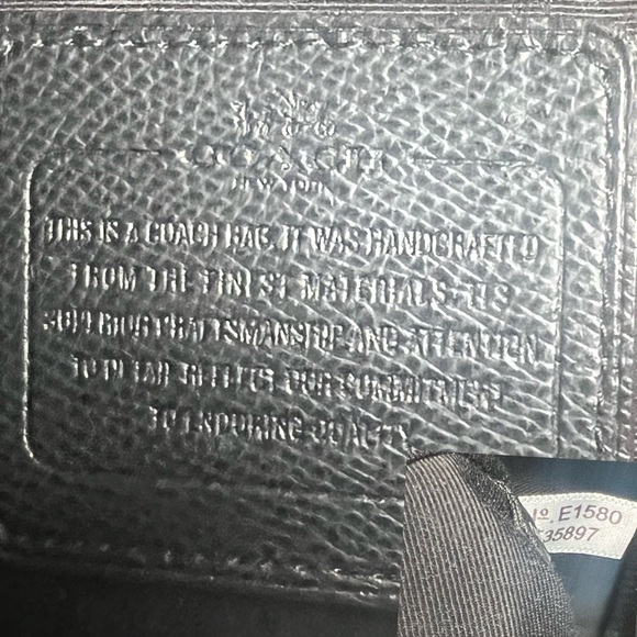 COACH SMALL MARGOT CARRYALL IN OCELOT PRINT F35897 LEOPARD GREY BLACK BAG PURSE - Picture 6 of 7